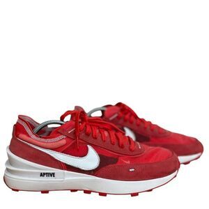 Nike DJ0966 991 Waffle One By You Red White Athletic Shoes Men's Sz 12